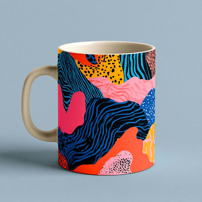 create coffee mug design for your pod business