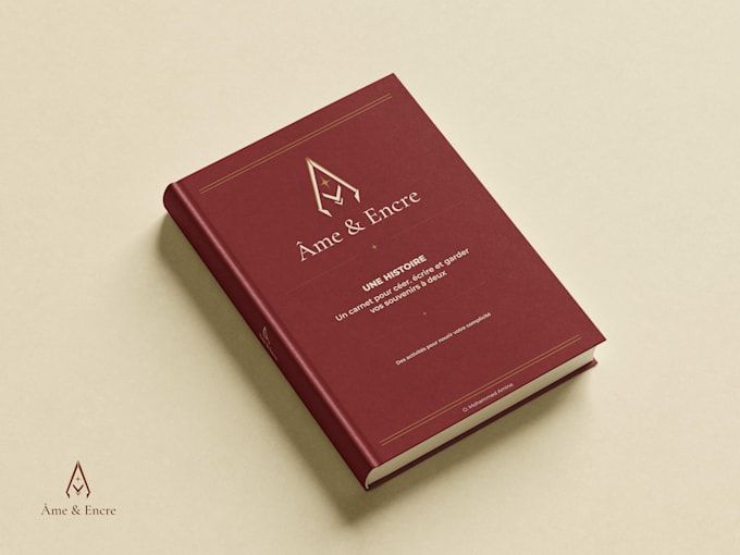 design a luxury couples journal, memory book, or kdp cover