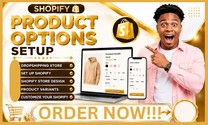 shopify store design, shopify dropshipping store and dropshipping website