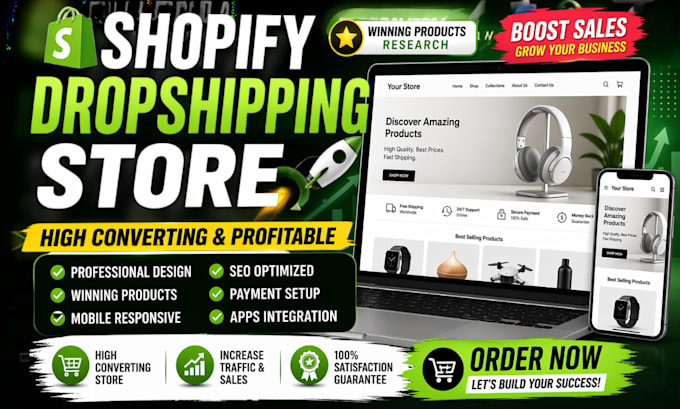 redesign dropshipping ecommerce store