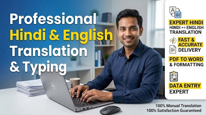 do fast hindi and english typing