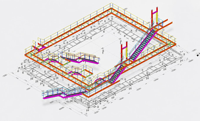 create 3d steel weldments and structural cad models for fabrication
