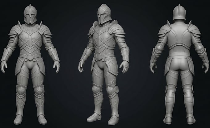 create custom 3d printable cosplay armor stl files for 3d printing