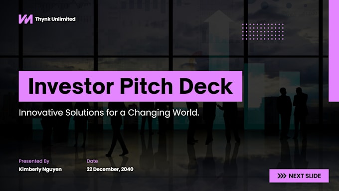 design dtc brand pitch deck ecommerce investor deck