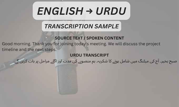 transcribe audio and video accurately