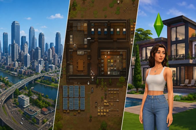 make custom maps skins and assets for cities skylines rim world sims 4