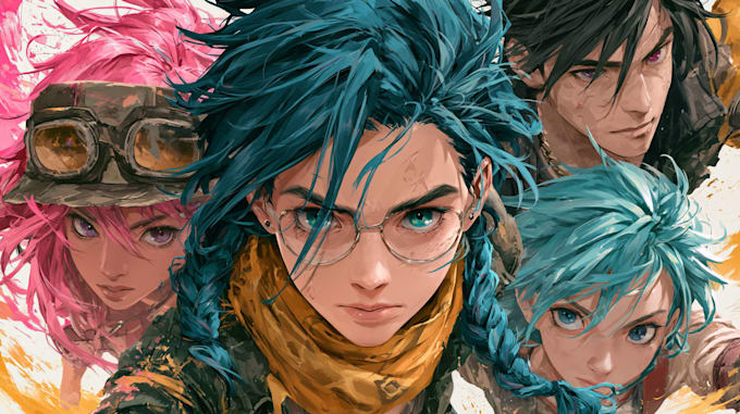 create awesome anime art