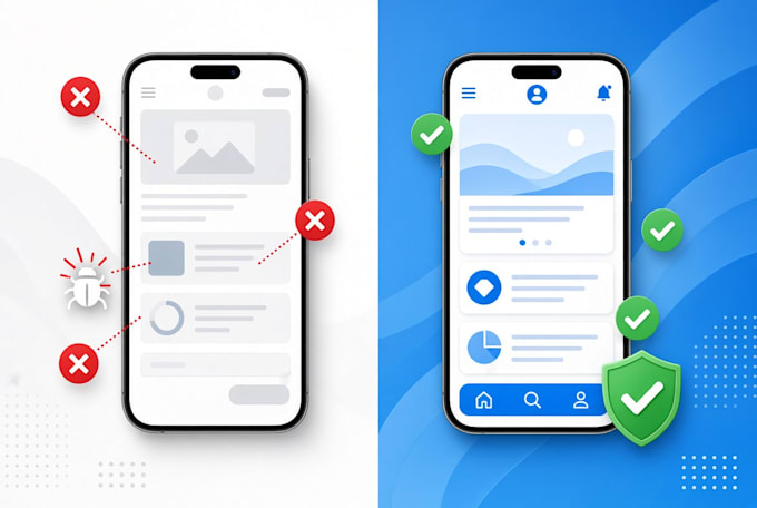 do manual mobile app testing and bug tracking for android and ios