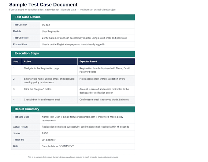 do manual functional testing for your ecommerce web app