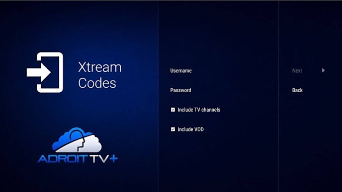 do xciptv tivimate with latest version and admin panel