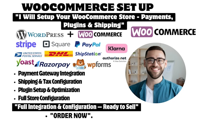 setup woocommerce store with payment gateway and shipping
