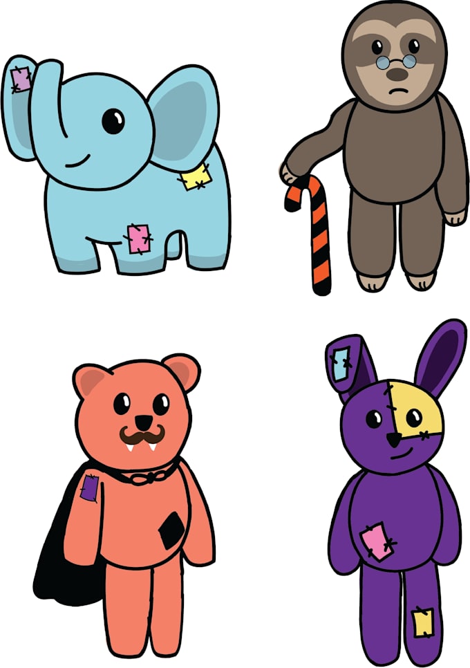 draw your favorite adorable stuffed animal