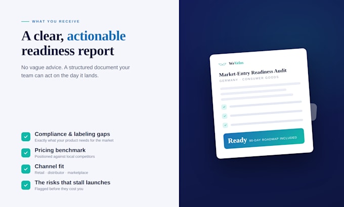 audit your market readiness to expand internationally