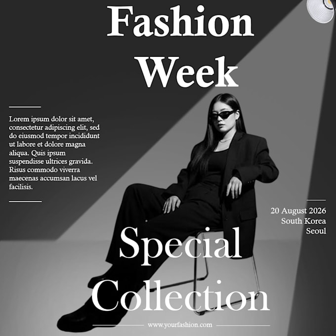 design a professional magazine layout and cover design