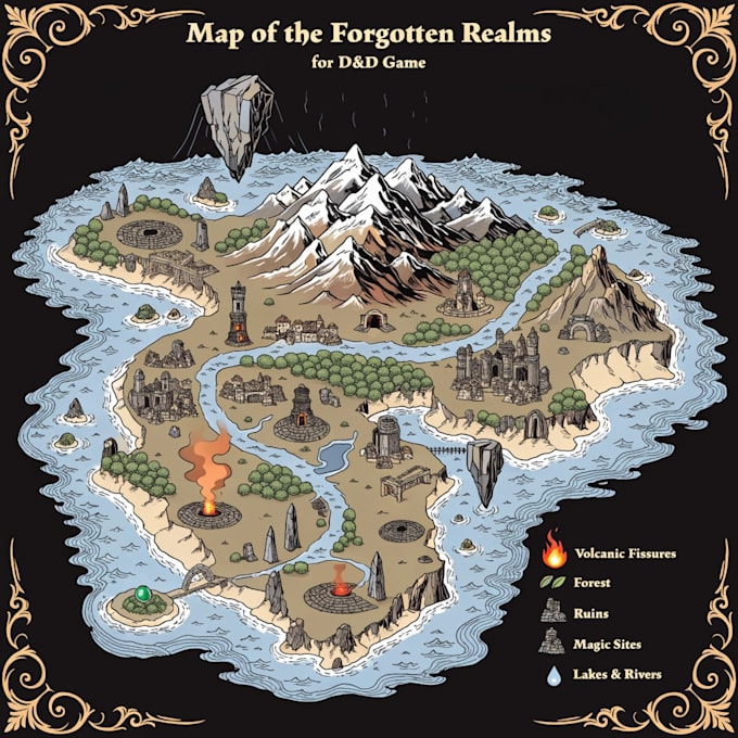 build a fantasy map for your dnd game