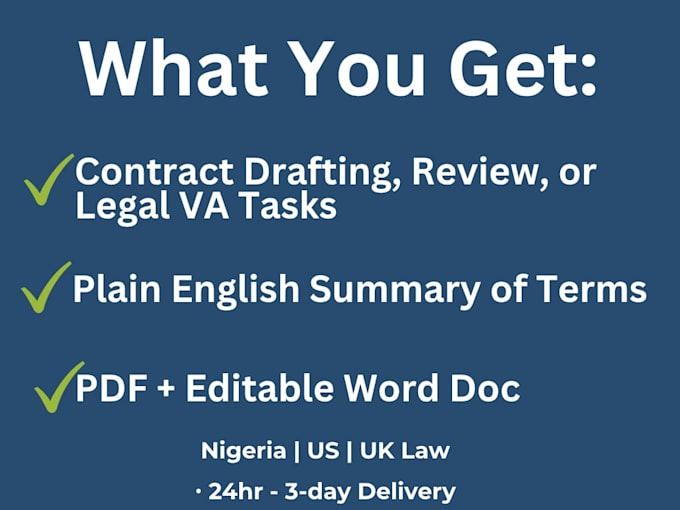 be your legal virtual assistant