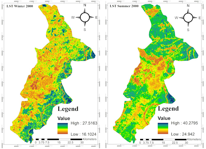 do gis remote sensing arcgis, lulc, qgis