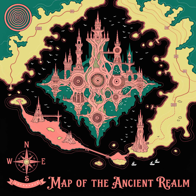 build fantasy map design