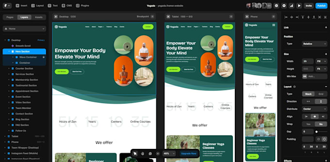 be your framer developer, develop framer website, figma to framer expert