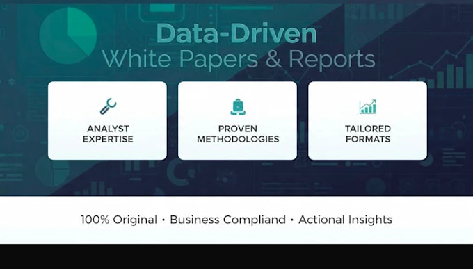 write market research reports and executive summaries