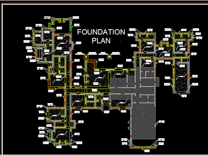 draw structural drawing in autocad