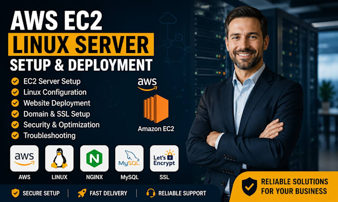 aws ec2 linux server setup azure cloud computing digitalocean gcp domain setup
