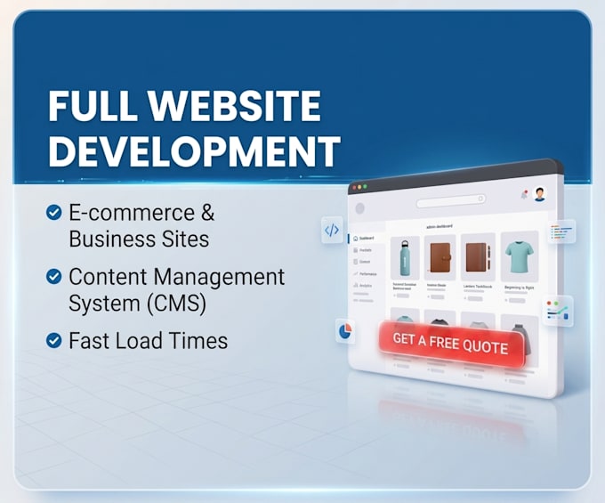 design a modern ,responsive, and user friendly website