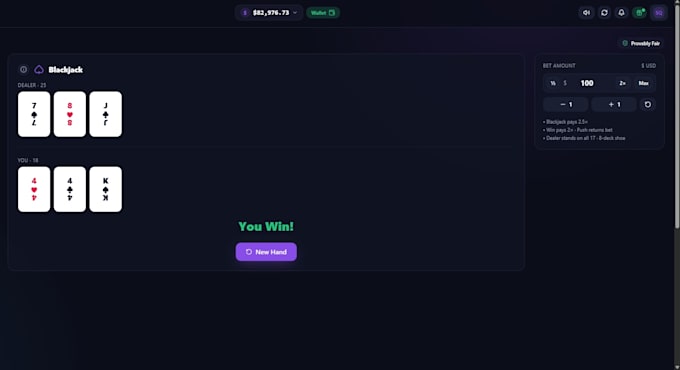 make a rust, csgo and crypto website with custom original games