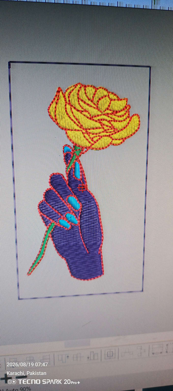 do professional embroidery digitizing in dst pes