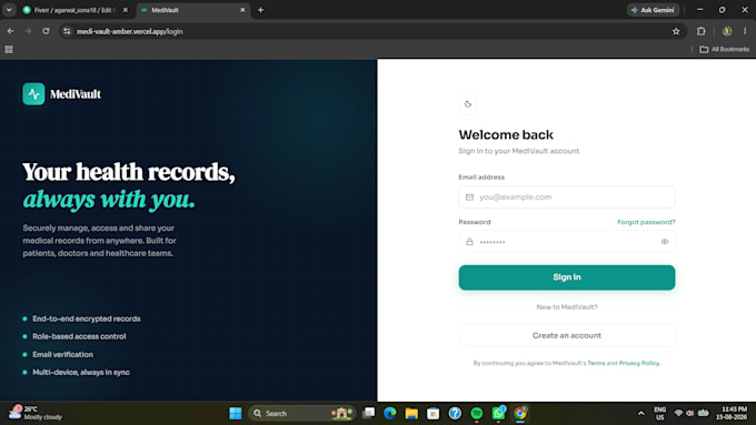 make react website development