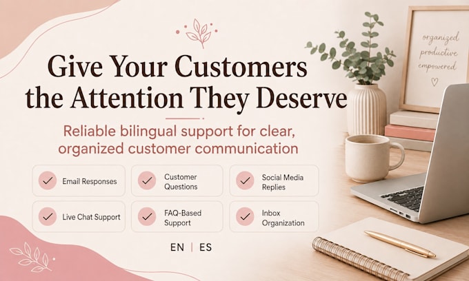 provide bilingual email and customer support
