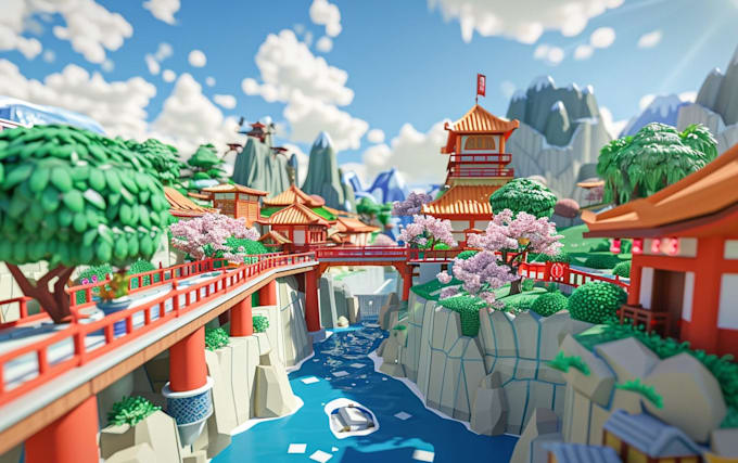 design roblox game map 2d environment design