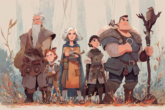 create dnd or rpg characters