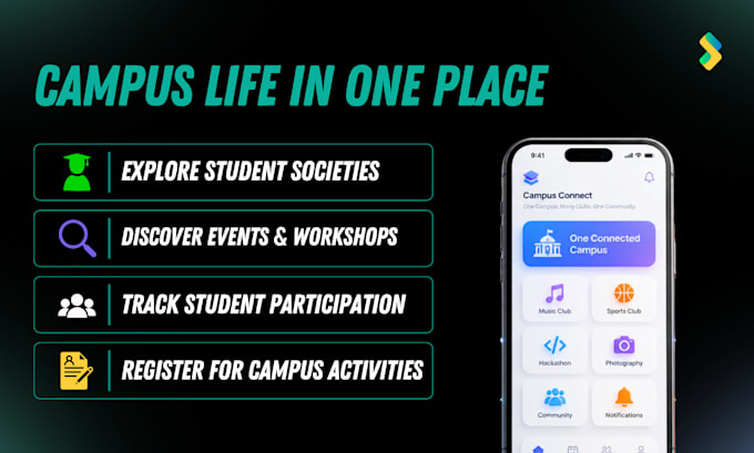 develop a social clubs platform for schools colleges and campus communities