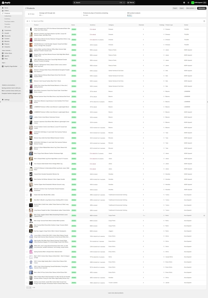 do shopify product upload and bulk product upload via CSV