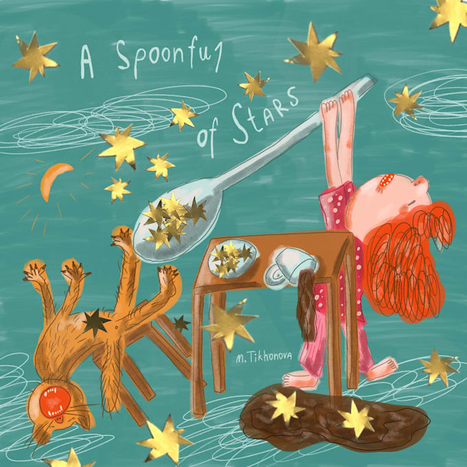 draw cut childrenbook illustrations