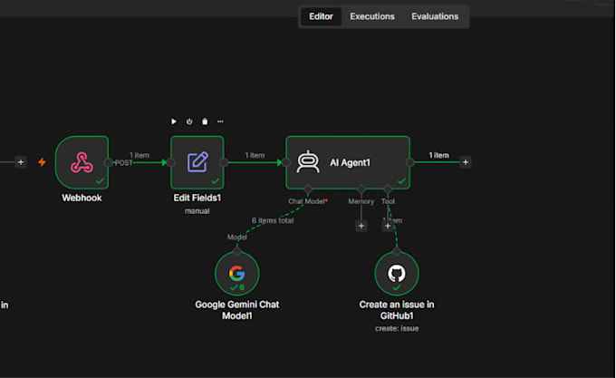 build an ai agent using n8n, open ai, apis and automation