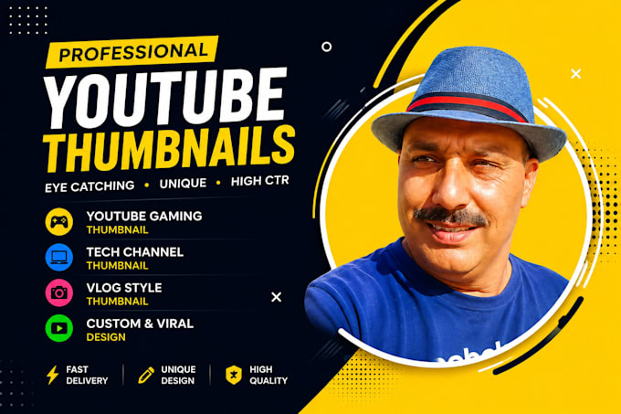 design viral youtube thumbnail