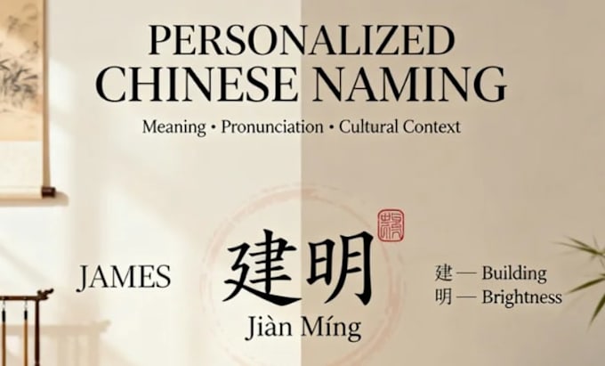create a meaningful chinese name for you