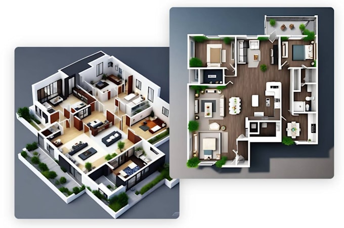 2d 3d  architectural drawing vectorworks floor plan 3d model 3d rendering revit