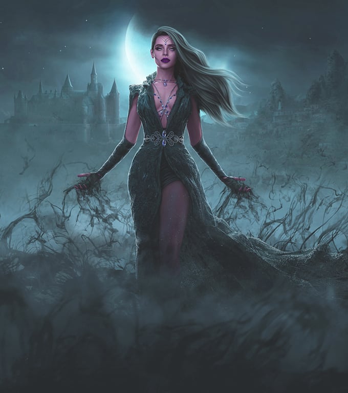 design fantasy book cover