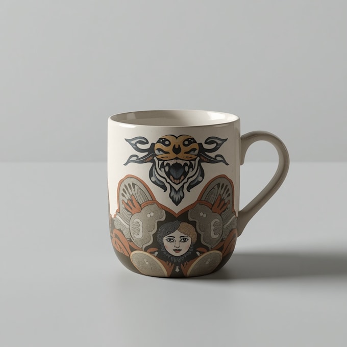 design a unique coffee mug and custom mug design