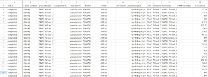 automate ekm product listings using ai and make