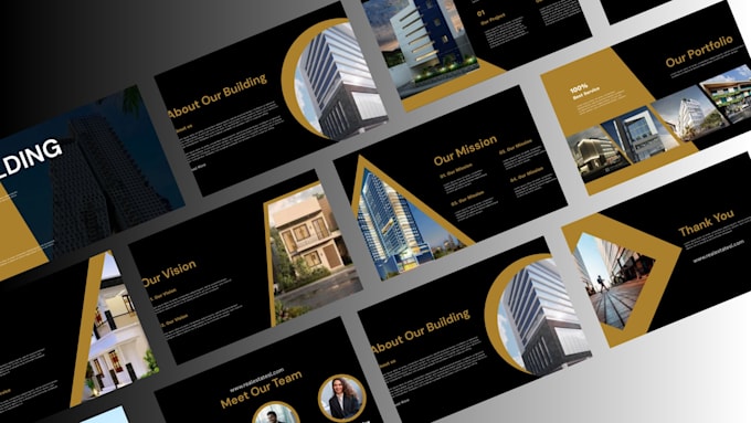 create professional presentations and pitch decks
