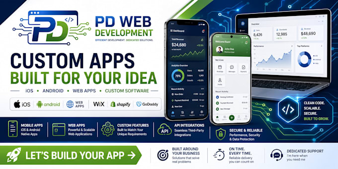 build the website for your service or product
