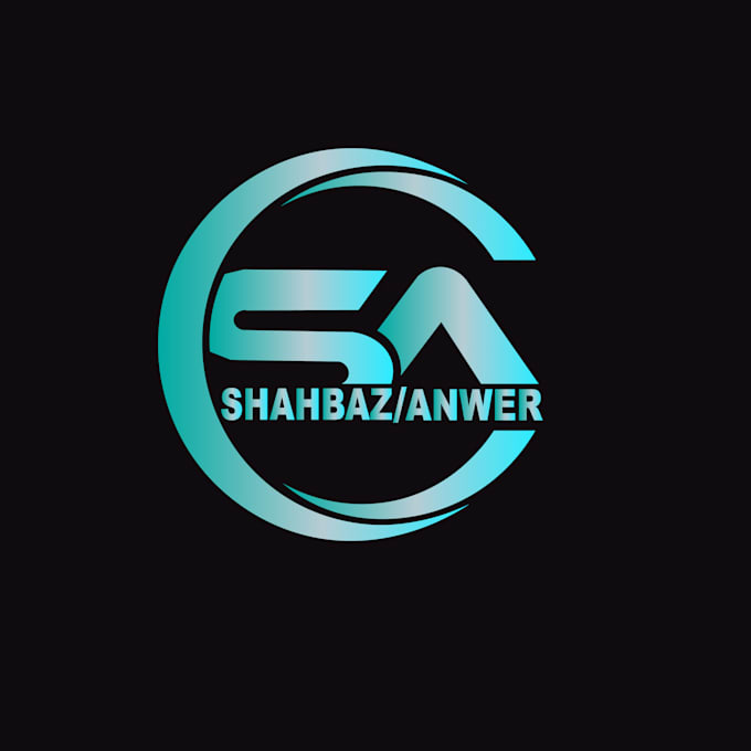 desing a modern tech  or initial logo for your business
