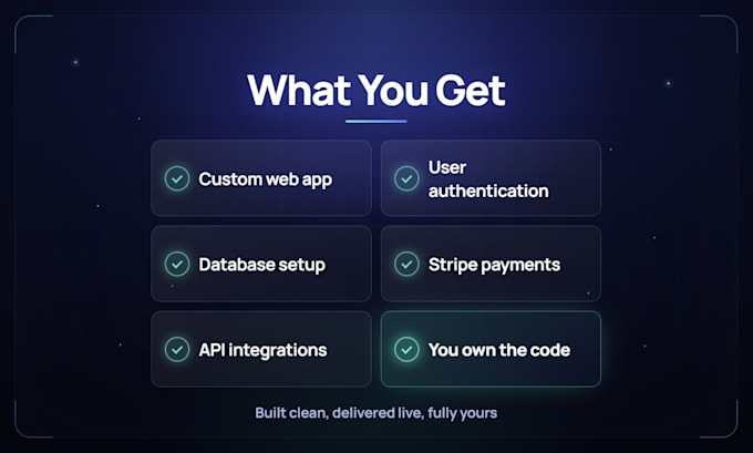 build your micro saas mvp and full stack web app ready to launch