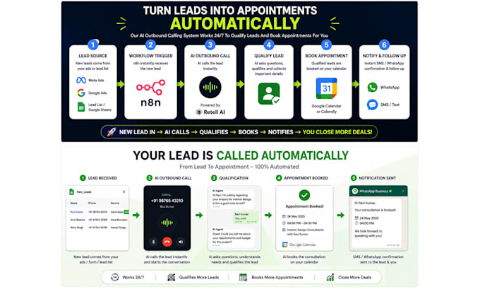 build n8n ai voice automation