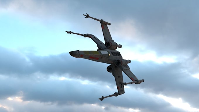create detailed 3d spaceship models and sci fi game assets for unity and unreal
