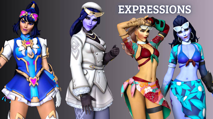 port, create, fix blendshapes, sfm model, gmod playermodel, l4d2, tf2, vrchat